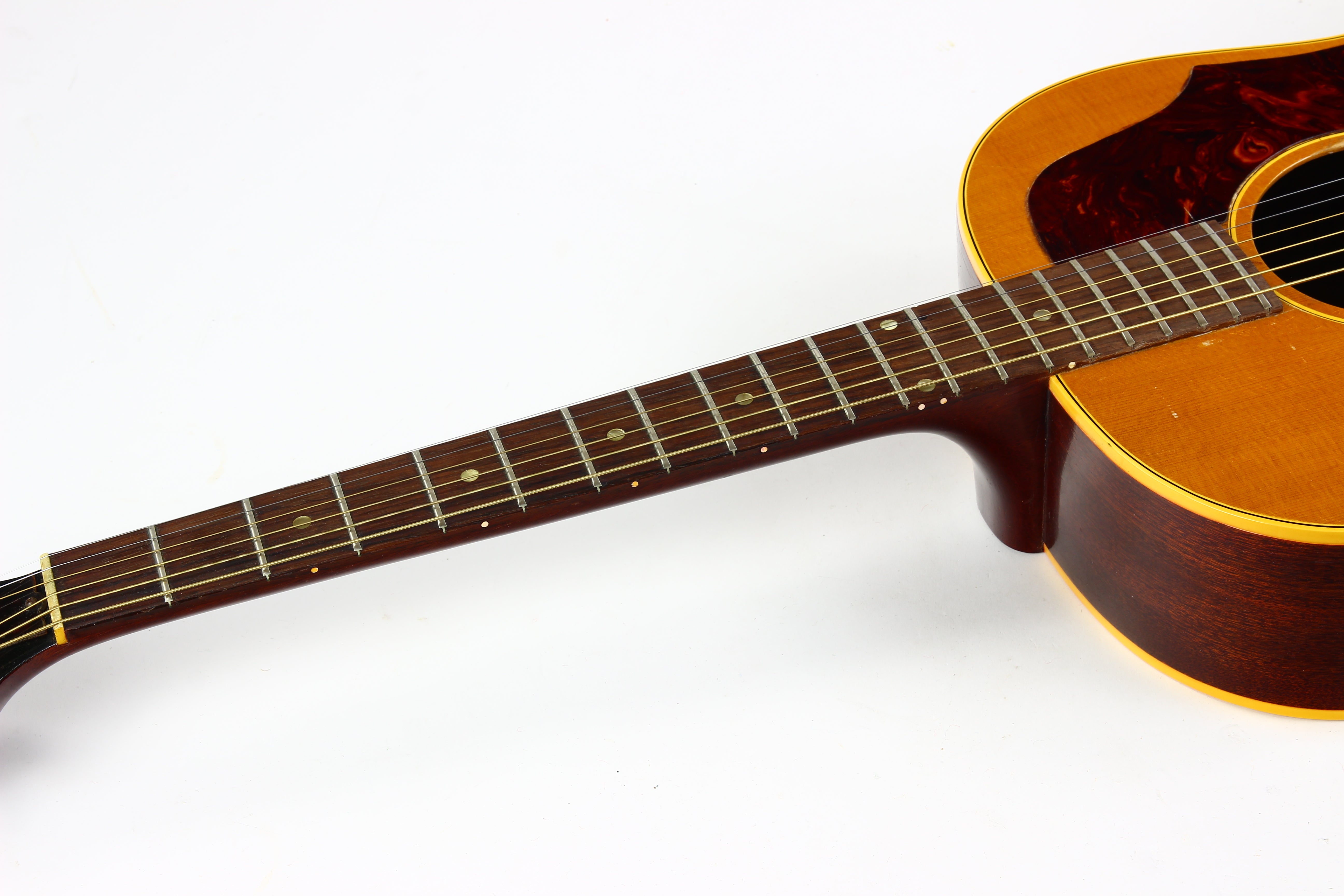 1966 Gibson B-25 N Natural Small Body Acoustic Guitar PROJECT w
