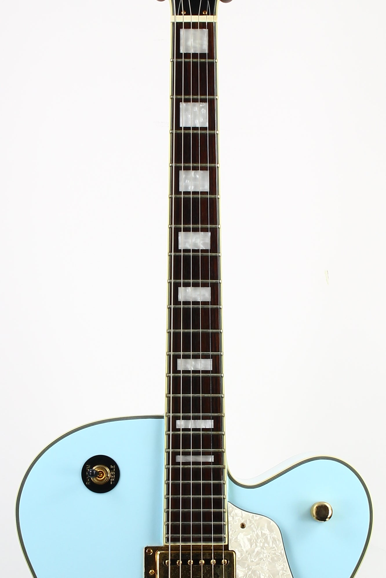 Waterstone Cumulus Baby Blue Archtop Electric Guitar MIK