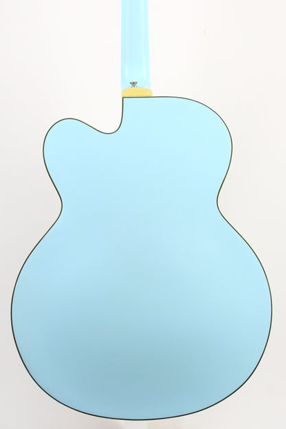 Waterstone Cumulus Baby Blue Archtop Electric Guitar MIK