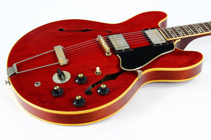 1968 Gibson ES-345 TDC Cherry Red Vintage Guitar w Original Hard Case PAT # Humbuckers 1960s