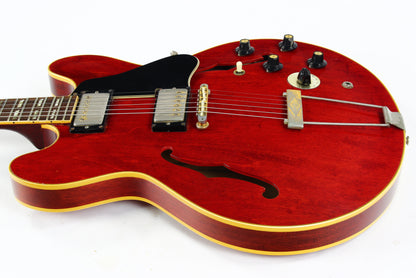 1968 Gibson ES-345 TDC Cherry Red Vintage Guitar w Original Hard Case PAT # Humbuckers 1960s