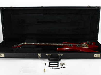 1984 B.C. Rich USA Bich Deluxe Transparent Red Supreme Standard