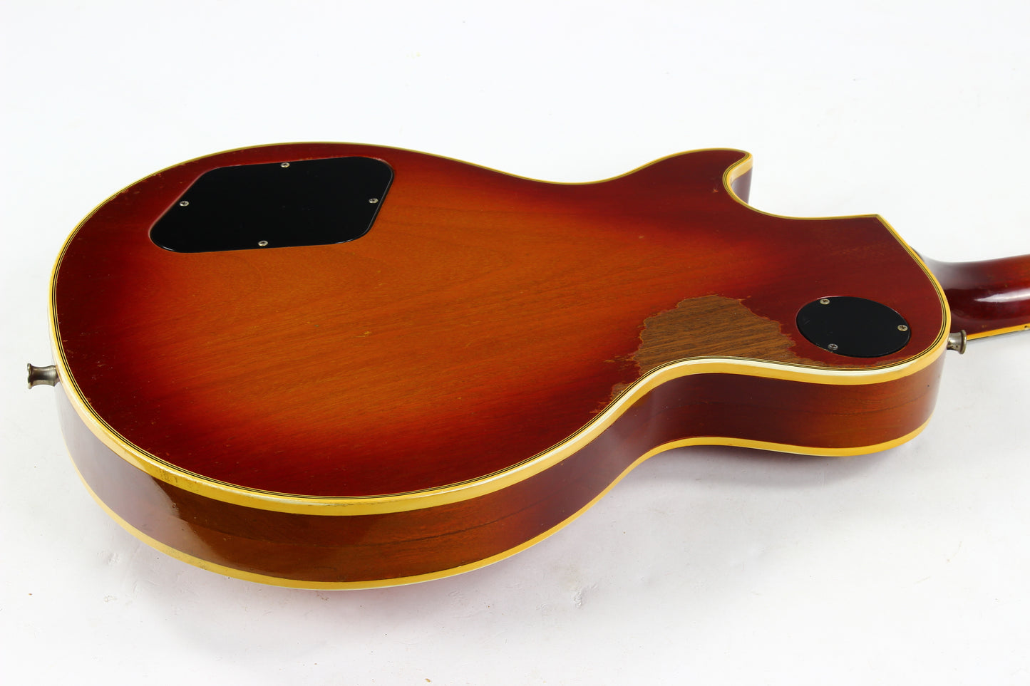 1973 Gibson Les Paul Custom Cherry Sunburst Vintage LP w Original Case Patent Sticker Humbuckers