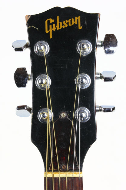 1966 Gibson B-25 N Natural Small Body Acoustic Guitar PROJECT w Original Chipboard Case