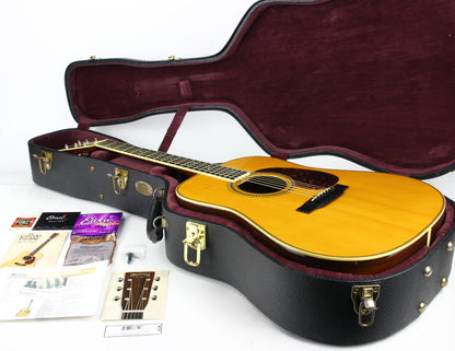 2002 Martin HD-40MK Mark Knopfler SIGNED Acoustic Dreadnought Guitar - Italian Alpine Spruce/Rosewood - Limited Edition