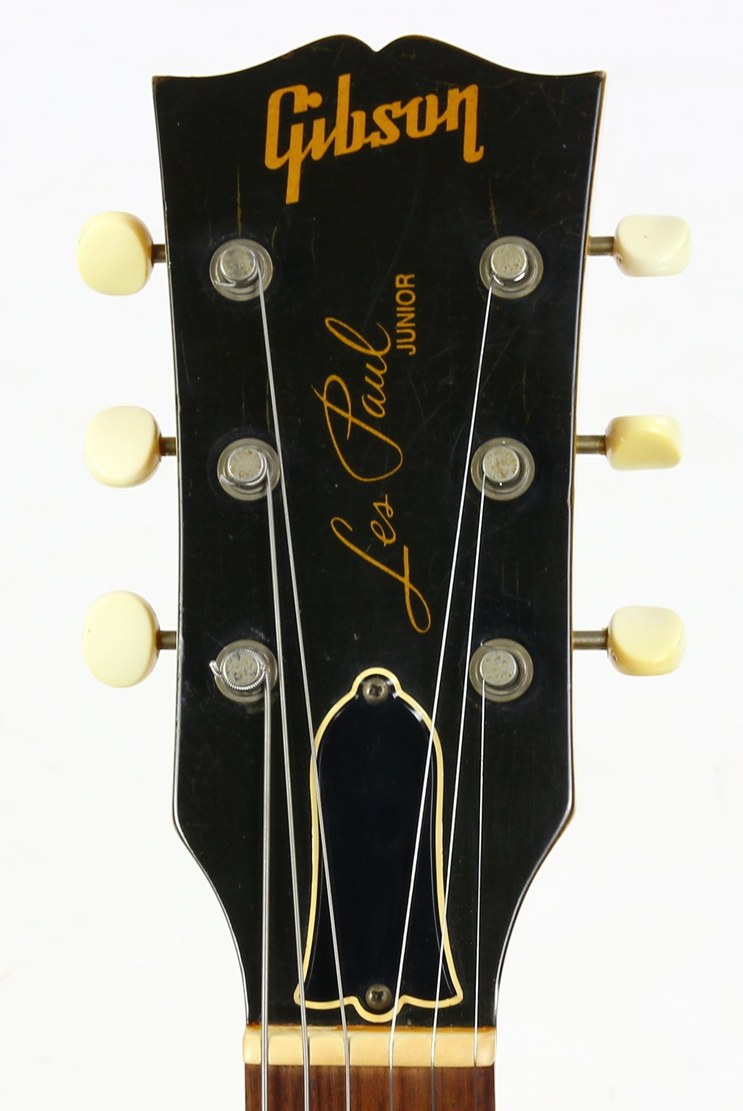 1988 Gibson Les Paul Junior TV Yellow Jr. w Original Chainsaw Case 1980s Vintage
