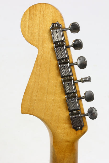 1962 Fender Jaguar Factory Custom Color OLYMPIC WHITE Pre-CBS w Original Brown Case & Strap
