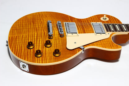 2013 Gibson Les Paul Standard Plus FLAMETOP Translucent AMBER - Near Mint w/ Original Case!