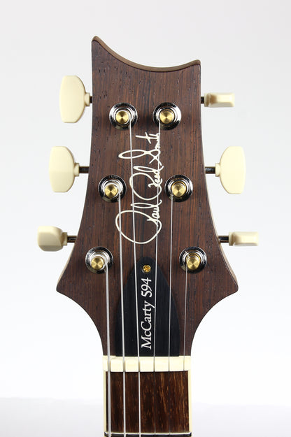 2024 PRS Wood Library McCarty 594 Hollowbody II Brazilian Rosewood Yellow Tiger 10 Top