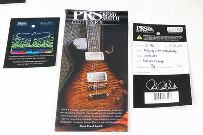 2024 PRS McCarty 594 Hollowbody II Yellow Tiger Flametop and Back | Paul Reed Smith