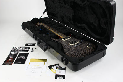 2025 PRS Charcoal Phoenix Limited Edition Private Stock Grade Curly Maple Top Ziricote 40th Ann