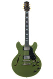 2021 Colling I-35 LC AGED Olive Drab Green - Custom Inlays, ThroBak SLE101 Plus MXV Humbuckers
