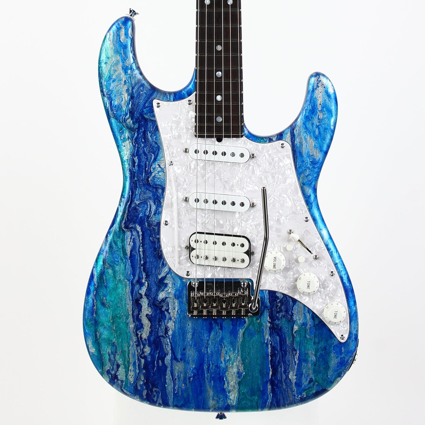 2025 James Tyler USA Studio Elite HD P Arctic Shmear | Super Strat MINT!