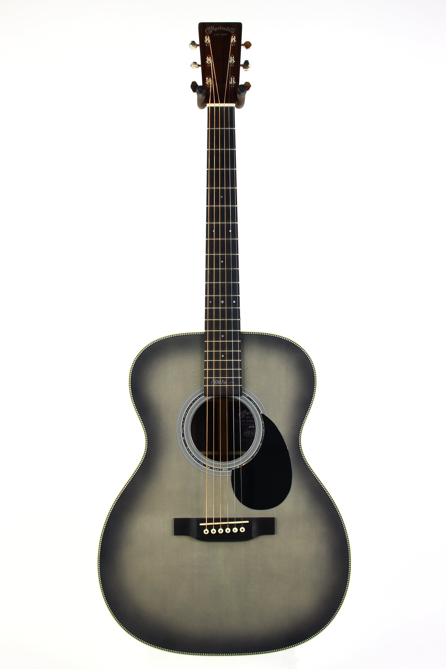 Martin 20th Anniversary OMJM John Mayer Signature Model - Grey Sunburst OM-28