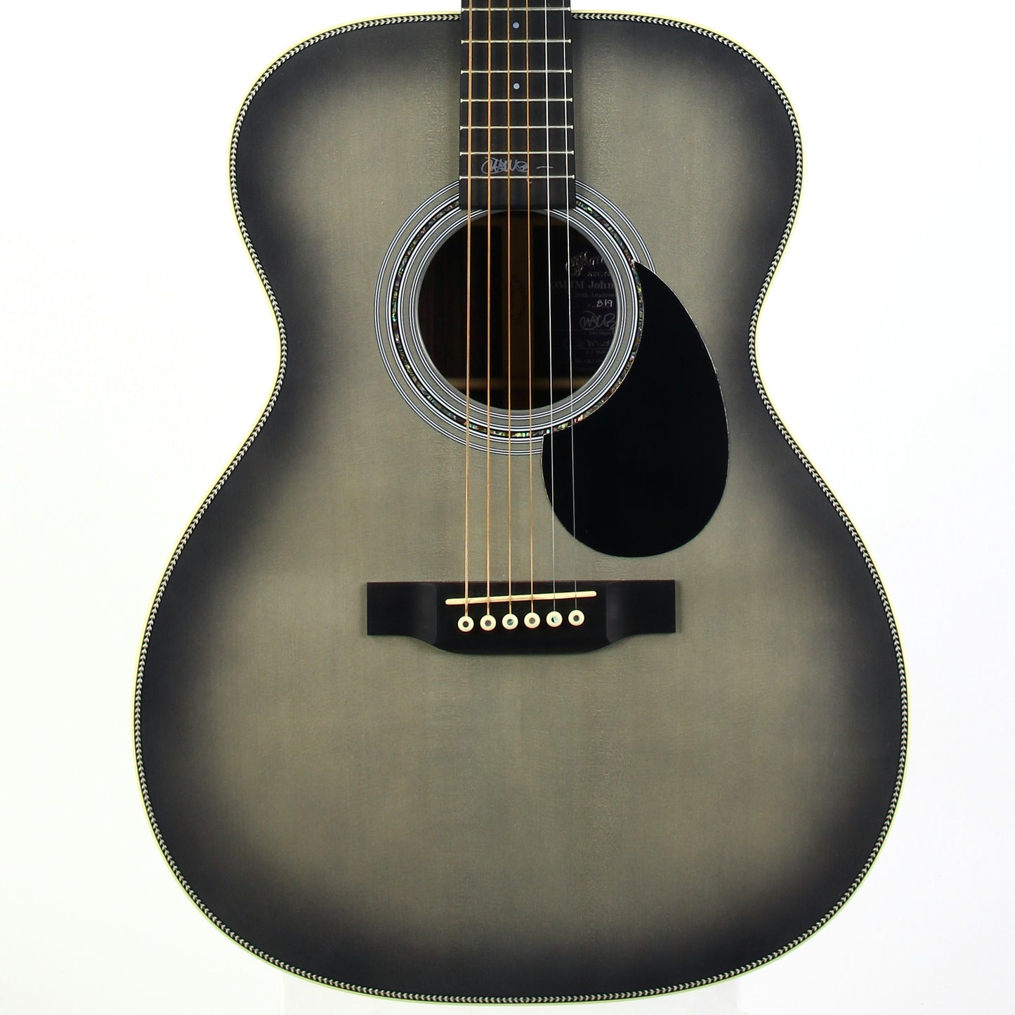 Martin 20th Anniversary OMJM John Mayer Signature - Grey Sunburst