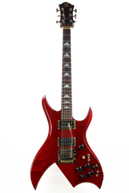 1984 B.C. Rich USA Bich Deluxe Transparent Red Supreme Standard