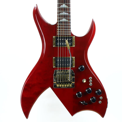 1984 B.C. Rich USA Bich Deluxe Transparent Red Supreme Standard