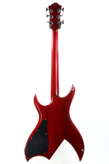 1984 B.C. Rich USA Bich Deluxe Transparent Red Supreme Standard