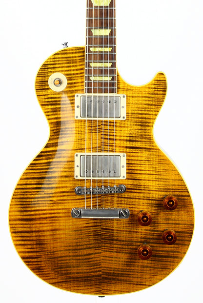 Gibson Custom Shop BONEYARD Joe Perry 1959 Les Paul Green Tiger | Official Model!