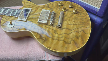 2008 Gibson '59 Les Paul OAK Top KORINA Back/Neck RARE Custom Shop 1959 Historic Reissue R9