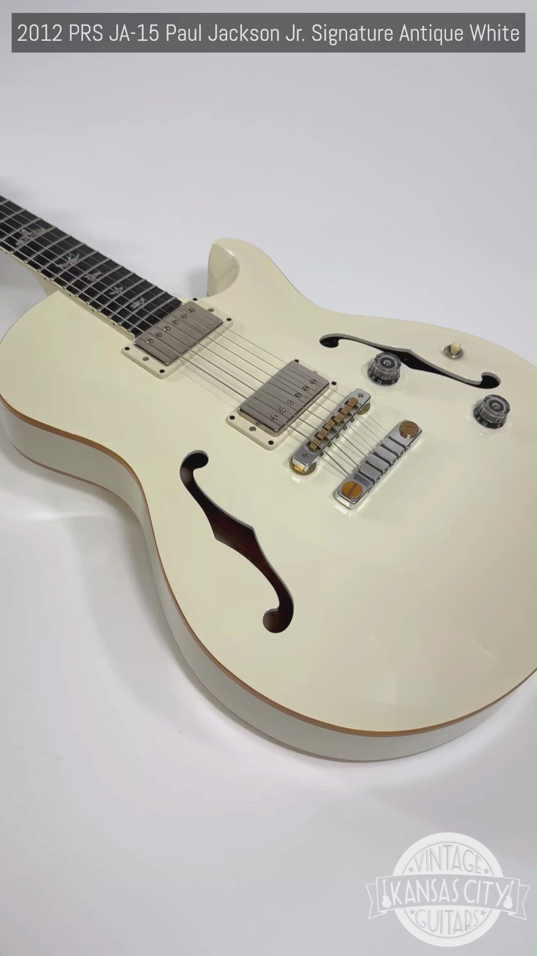 2012 PRS JA-15 Paul Jackson Jr. Signature Antique White Paul Reed