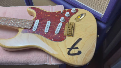 Fender Custom Shop 1992 Bob Hipp Stratocaster "Hippocaster" #3 of 20 | Natural w/ Tortoise Appointments