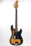 1975 Fender Precision Bass Fretless Vintage - Sunburst, Rosewood Board, Clean P-Bass!