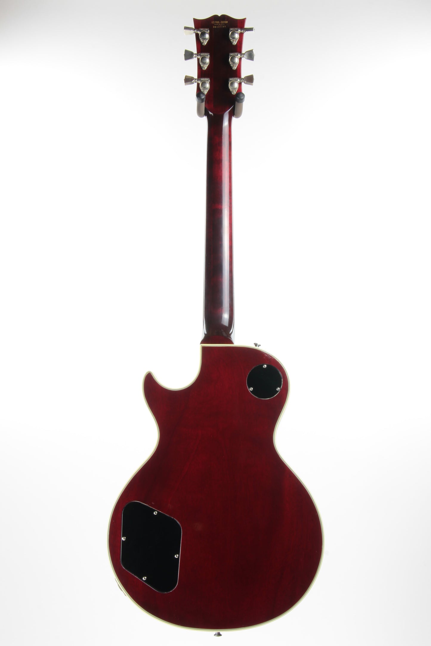 CLEAN 1976 Gibson Les Paul Custom Wine Red - CHROME HARDWARE, Original Case, Vintage