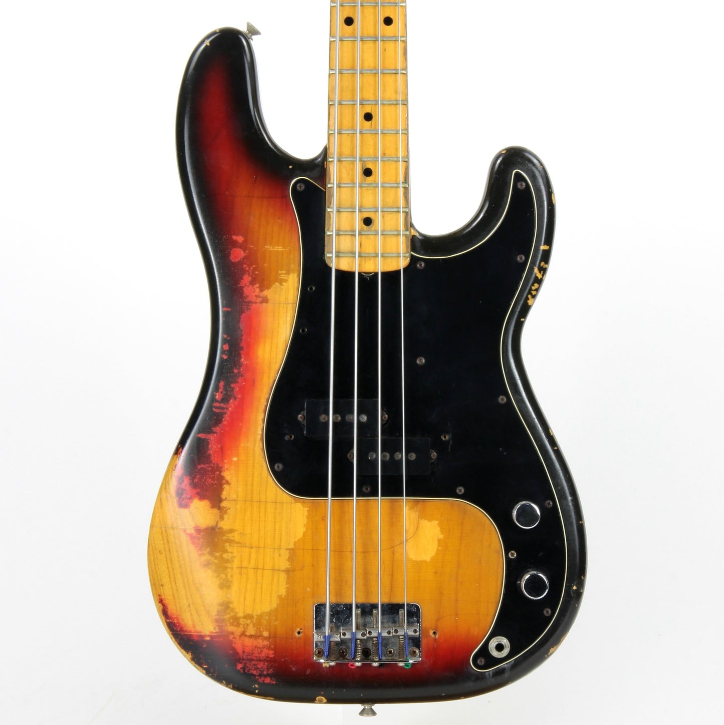 1977 Fender Precision Bass Vintage - Sunburst, Maple Board, P-Bass, Real Relic, not Custom Shop!