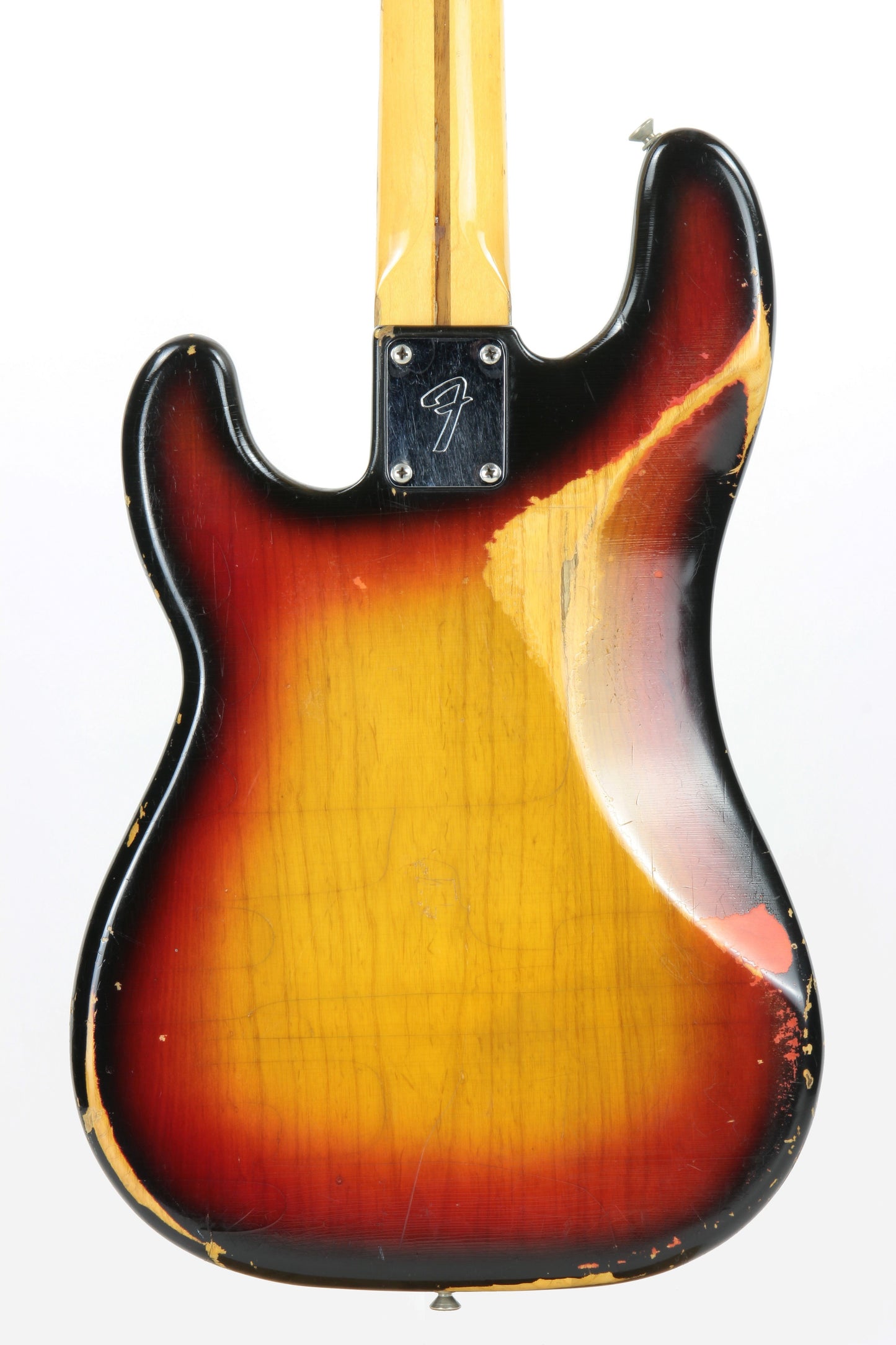 1977 Fender Precision Bass Vintage - Sunburst, Maple Board, P-Bass, Real Relic, not Custom Shop!