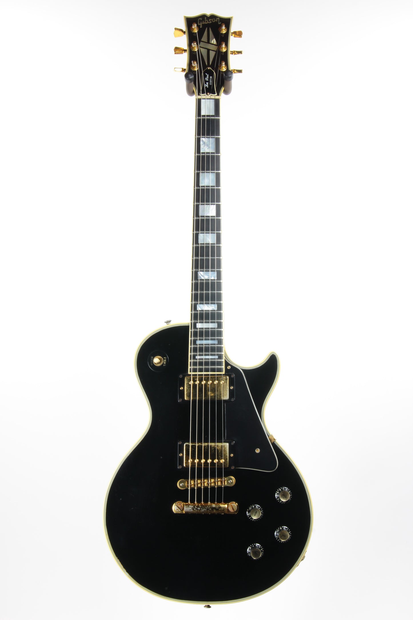 1978 Gibson Les Paul Custom Ebony Black Beauty Kalamazoo-Made - No Breaks, 1970's LP