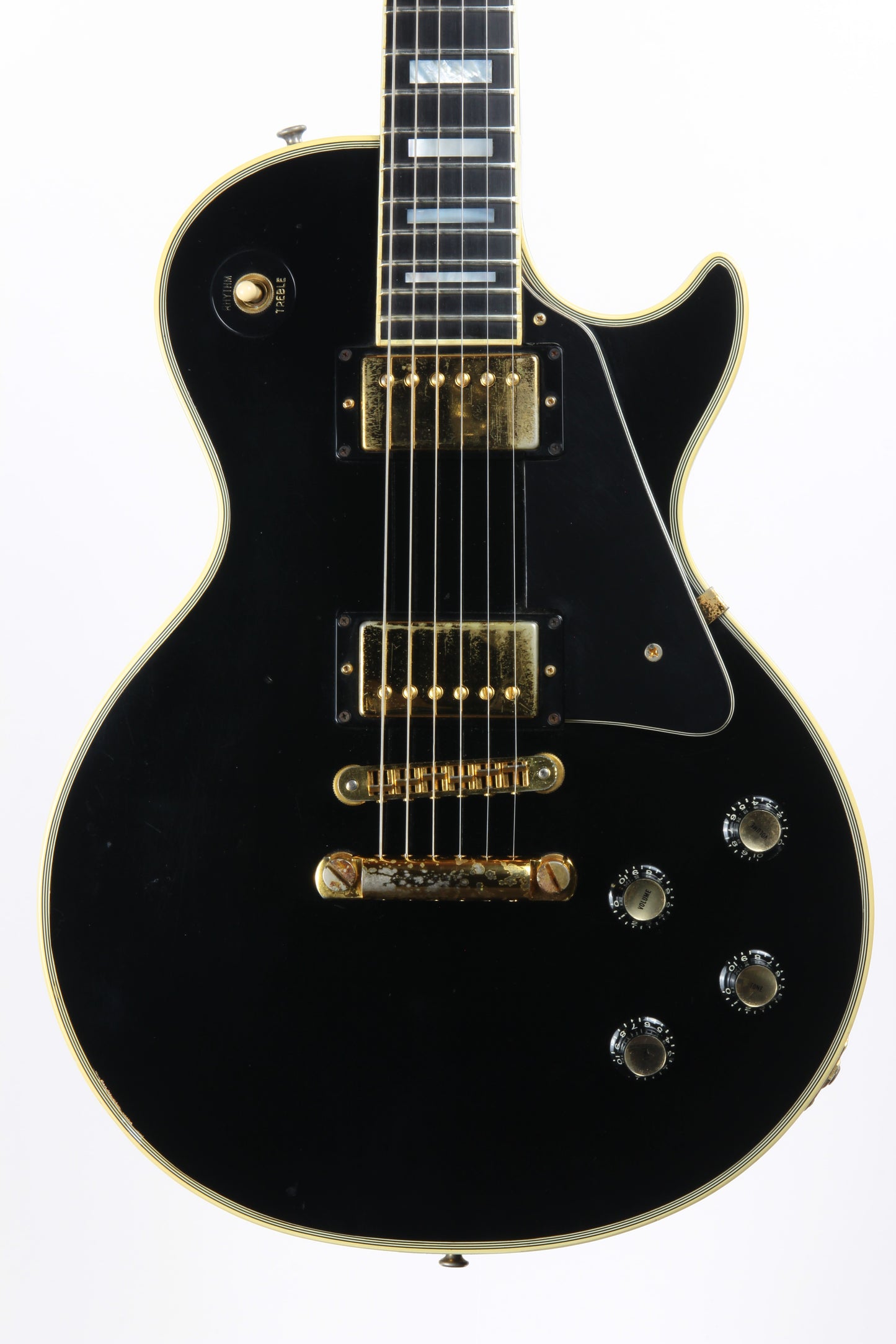 1978 Gibson Les Paul Custom Ebony Black Beauty Kalamazoo-Made - No Breaks, 1970's LP