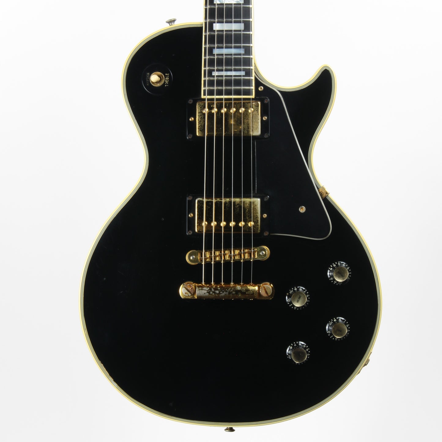 1978 Gibson Les Paul Custom Ebony Black Beauty Kalamazoo-Made - No Breaks, 1970's LP