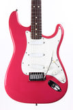 *SOLD*  1988 Fender American Stratocaster Strat Plus Razz Berry USA - Rare Color - ala John Mayer
