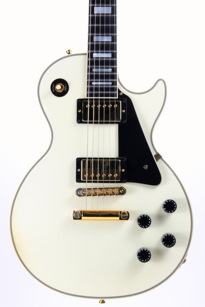 2007 Gibson Custom Shop Les Paul Custom Alpine White Ebony Fingerboard - w/ Original Hard Case