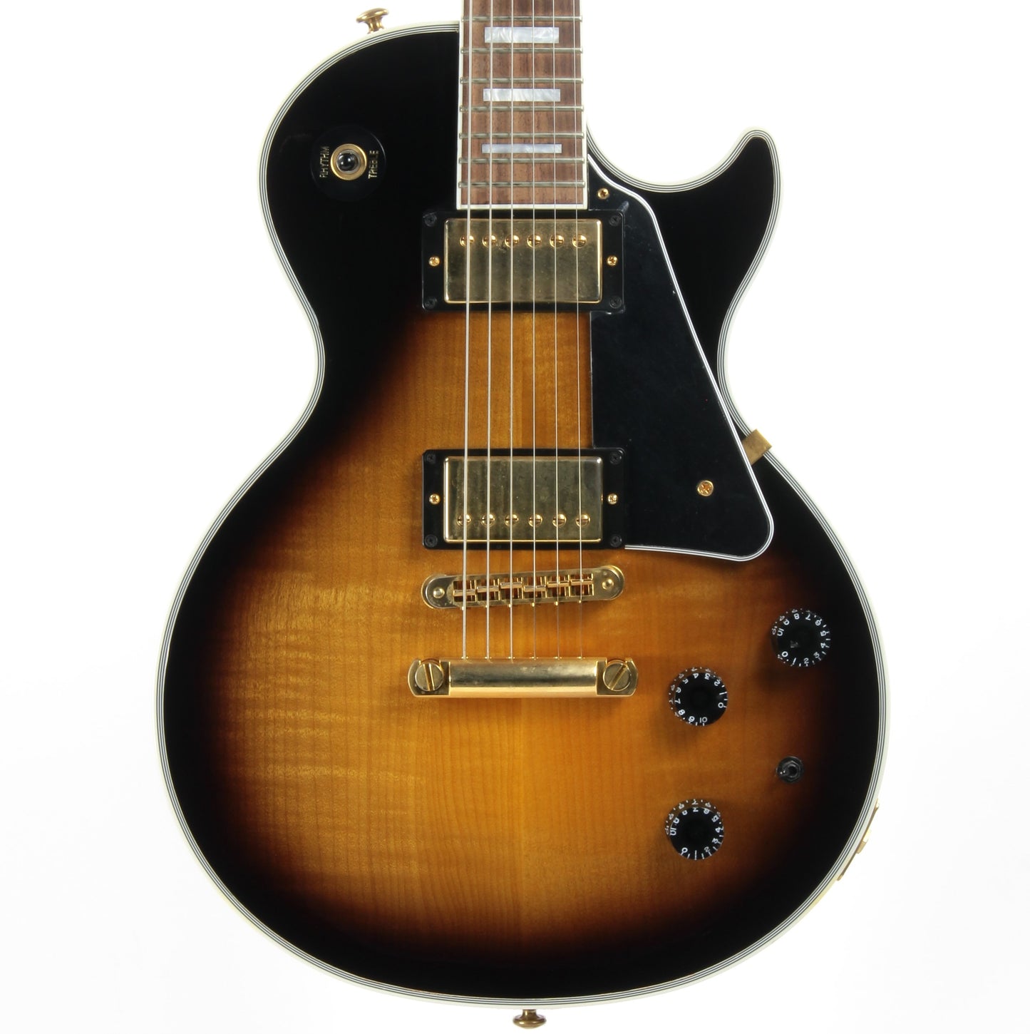 2014 Gibson Les Paul Custom Classic Lite Vintage Sunburst - 120th Anniversary - Light Figured/Flametop