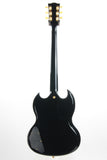 *SOLD*  2015 Gibson Limited Edition SGS3 Ebony Black 3 Pickup, Sideways Vibrola - SG Les Paul Standard Custom
