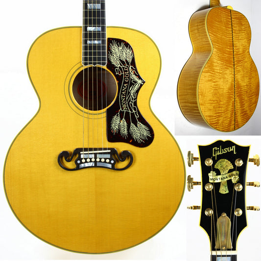 1998 Gibson REN FERGUSON Custom Shop Montana Gold SJ-200 -- J200, Signed COA, Jumbo Flat Top Acoustic