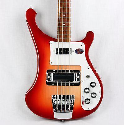 2016 Rickenbacker 4003s Bass Dot Inlay 4001 4003 S Fireglo Mapleglo Jetglo Blue!