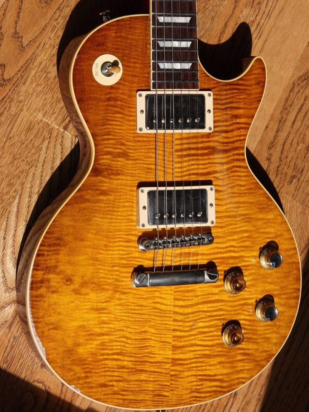 *SOLD*  1959 Gibson PETER GREEN '59 Les Paul Tom Murphy Burst Painted Aged True Historic