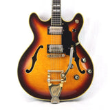 *SOLD*  1974 Guild Starfire VI Top of the Line Model! Sunburst SF 6 Made in USA! Flamed!