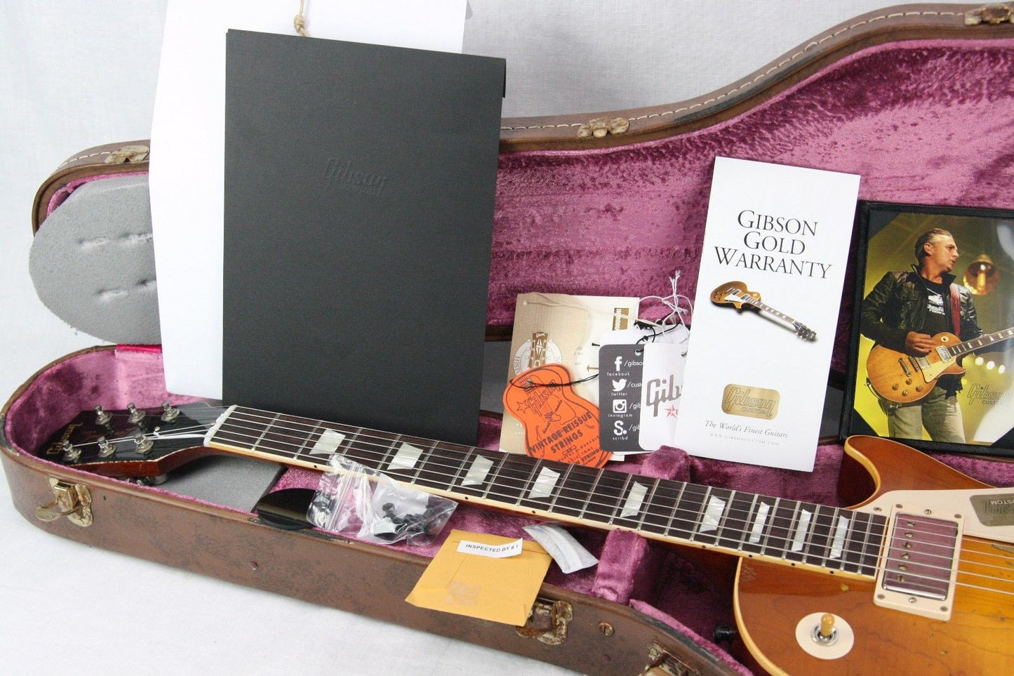2017 Gibson Les Paul 1959 Reissue Mike McCready Signature Aged 59 Custom Shop R9