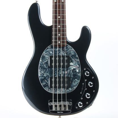 2008 Ernie Ball Music Man HH StingRay Bass - 3 EQ, Sapphire Black, Rosewood Board