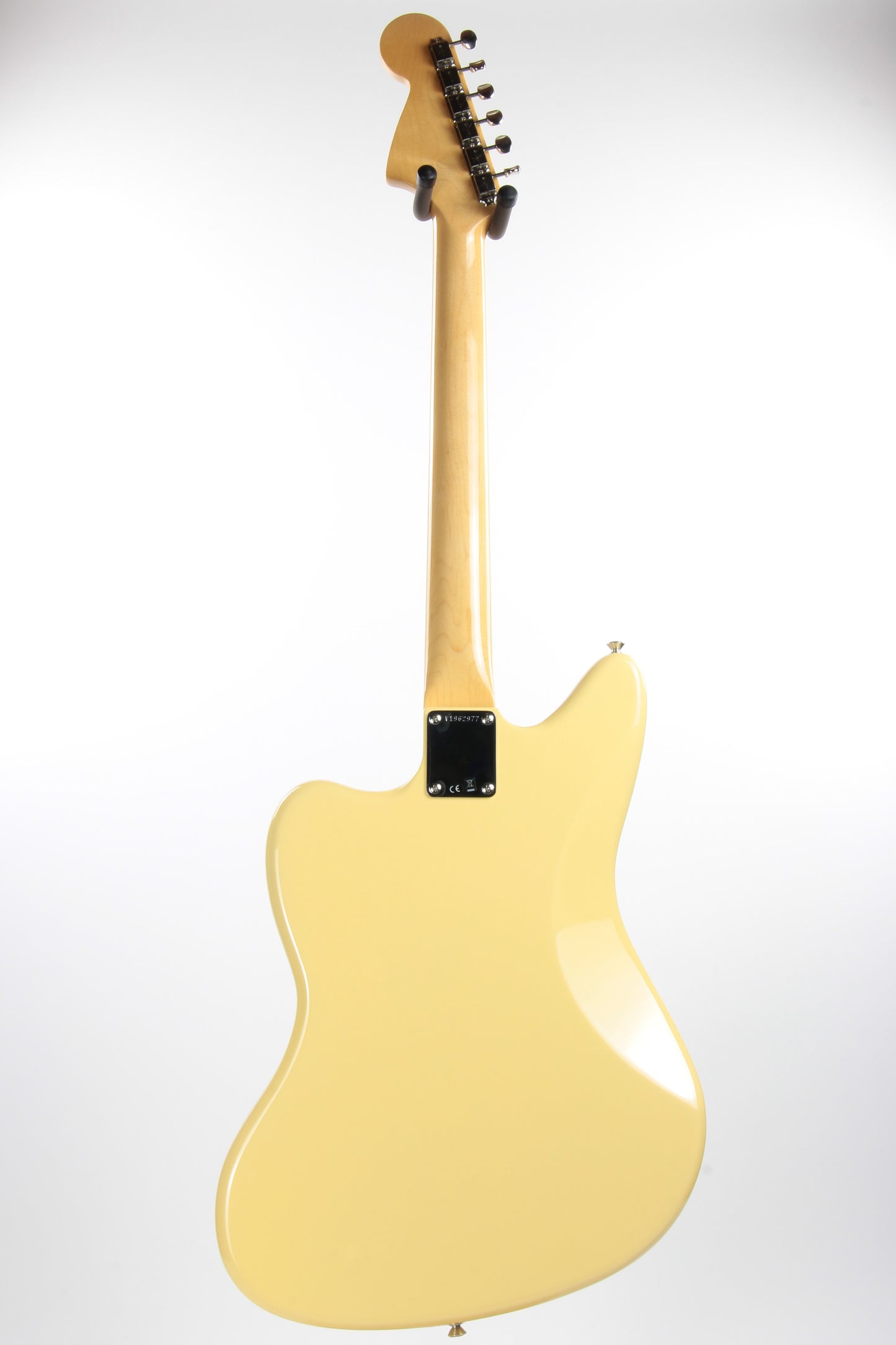 Fender 1965 American Vintage Thin Skin Jaguar Reissue - White, Matching Headstock, Bound, Lacquer, AVRI