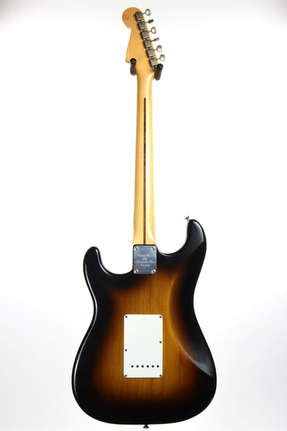2004 Fender Custom Shop Masterbuilt John English 1954 Stratocaster 50th Anniversary - Norman's Rare Guitars Specs, 2-Tone '54 Sunburst