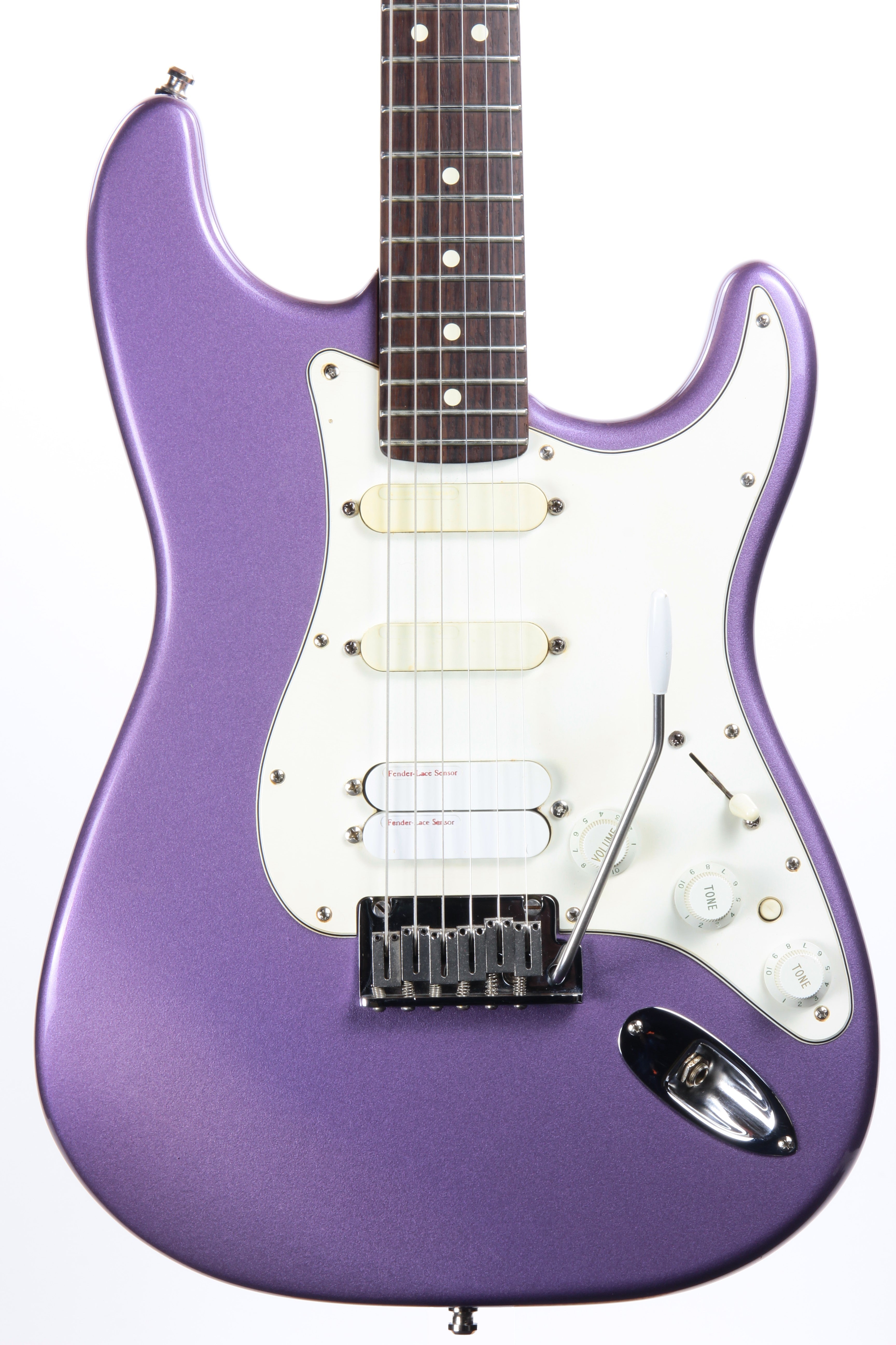 1997 Fender USA Artist JEFF BECK Stratocaster American - Midnight Purple,  Lace Sensors Strat