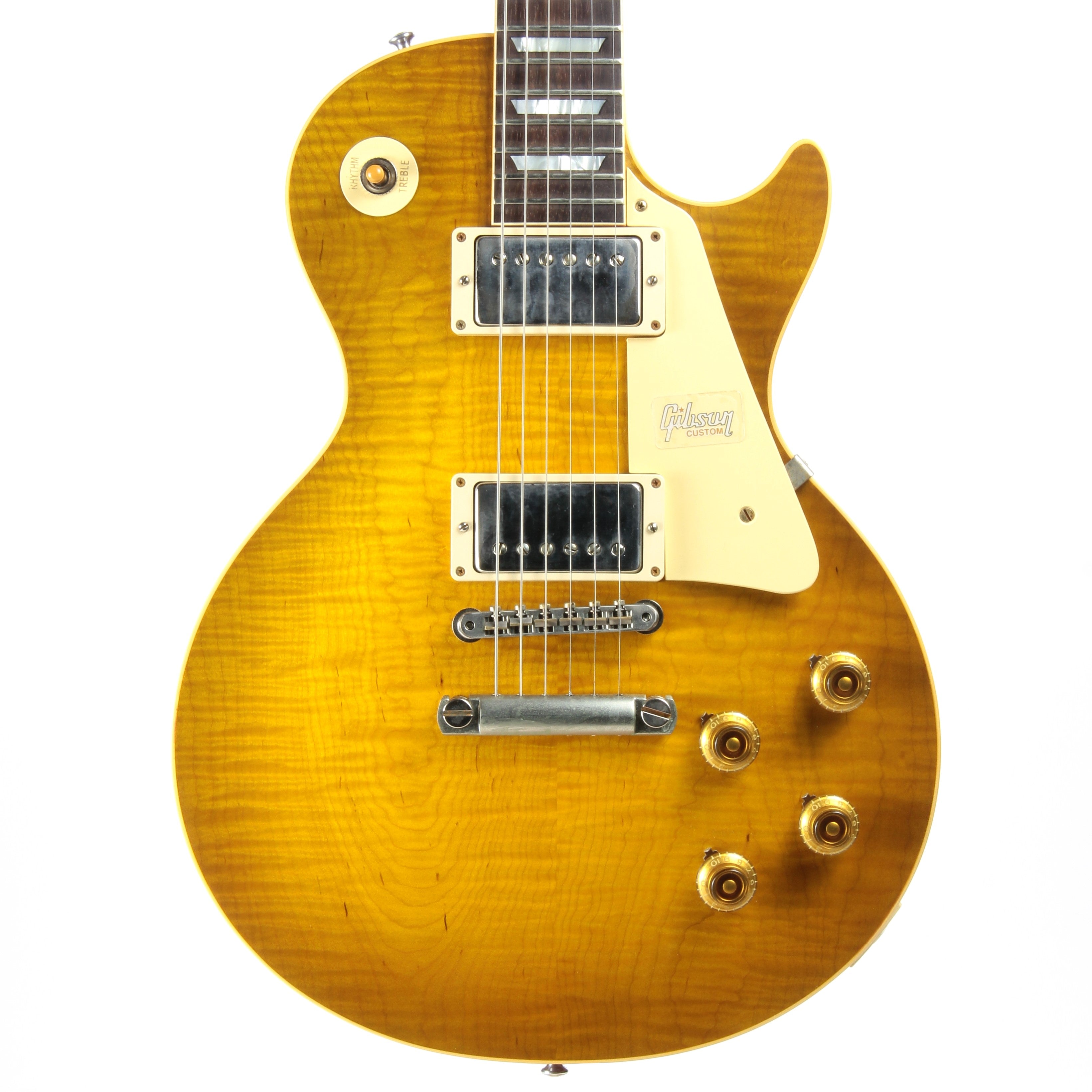 *SOLD*  2018 Gibson 1959 Les Paul Standard Brazilian Rosewood - '59 Reissue, LP R9, Dirty Lemon Burst, Custom Shop