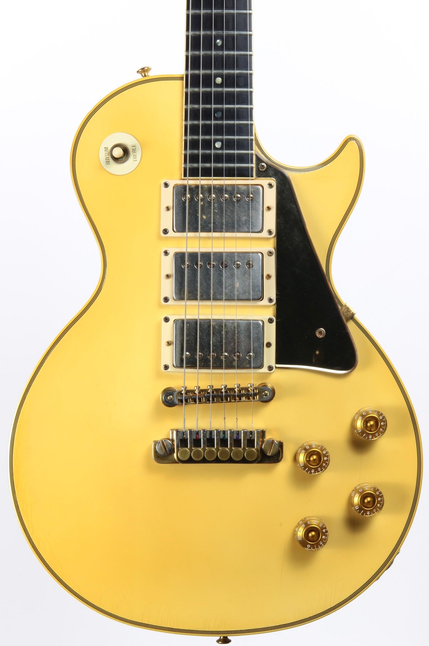 1986 Gibson Les Paul Custom Studio XPL White w/ Explorer Headstock - Extremely Rare Model