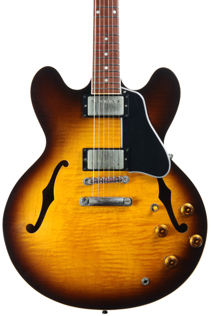 2000 Gibson ES-335 Dot Tobacco Sunburst FIGURED - w/ OHSC Hand-Signed Seymour Duncan Antiquities