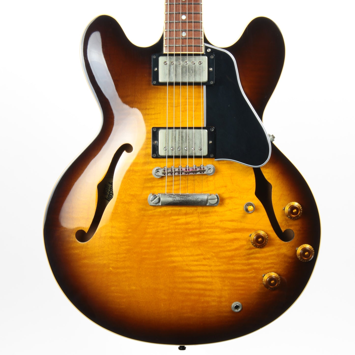 2000 Gibson ES-335 Dot Tobacco Sunburst FIGURED - w/ OHSC Hand-Signed Seymour Duncan Antiquities